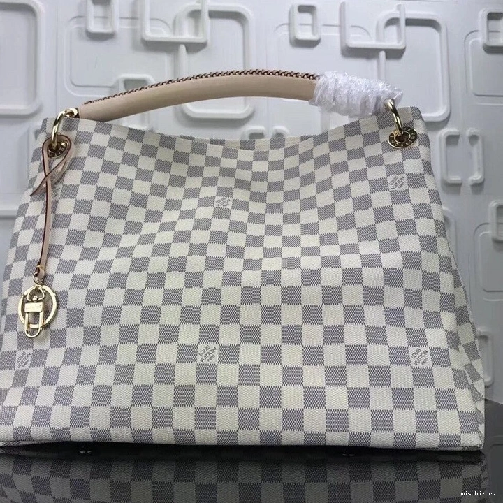 WIS VUITTON AZUR MM LOUIS ARTSY DAMIER BAG 0913